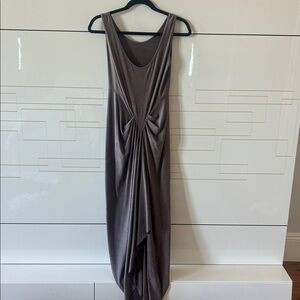Elegant Draped Sleeveless Dress